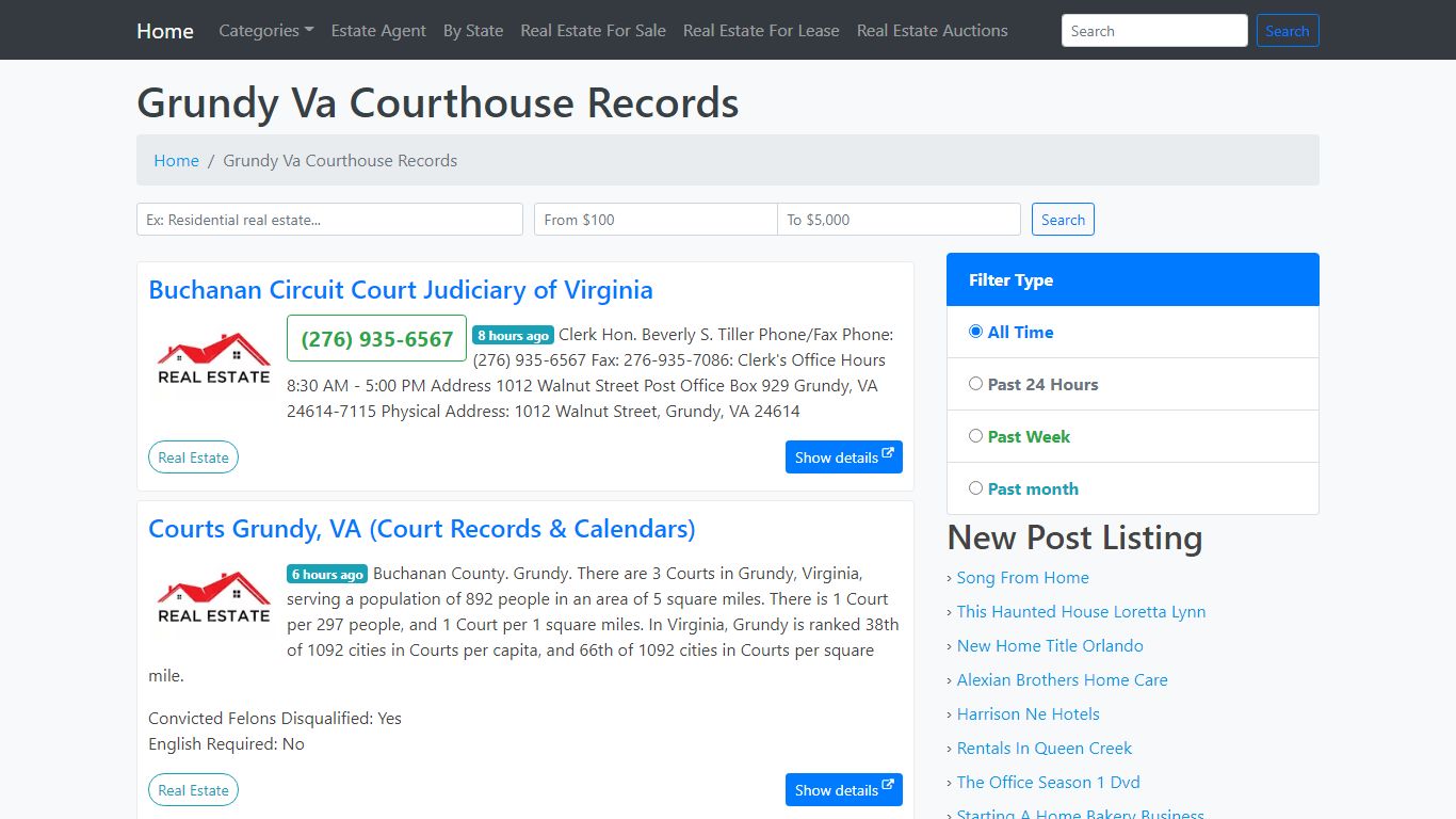 Grundy Va Courthouse Records - real-estate-us.info